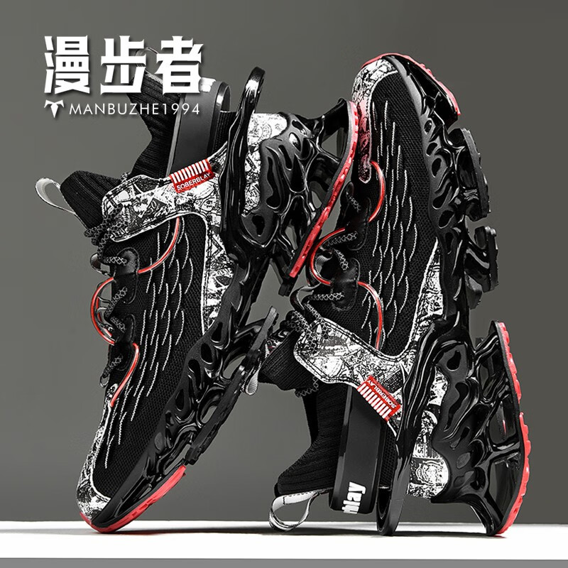 漫步者黑武士鞋