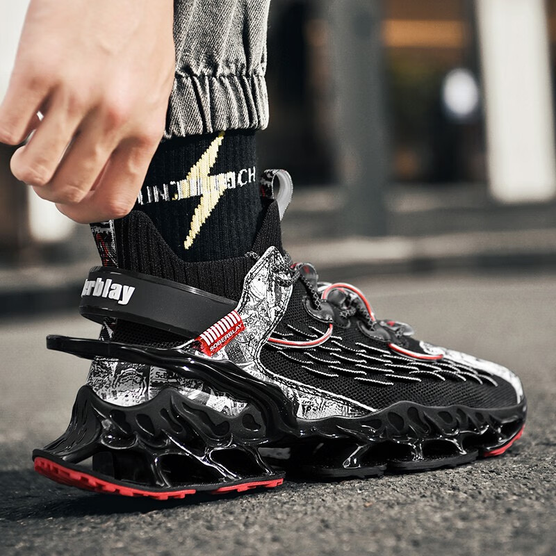 漫步者黑武士鞋